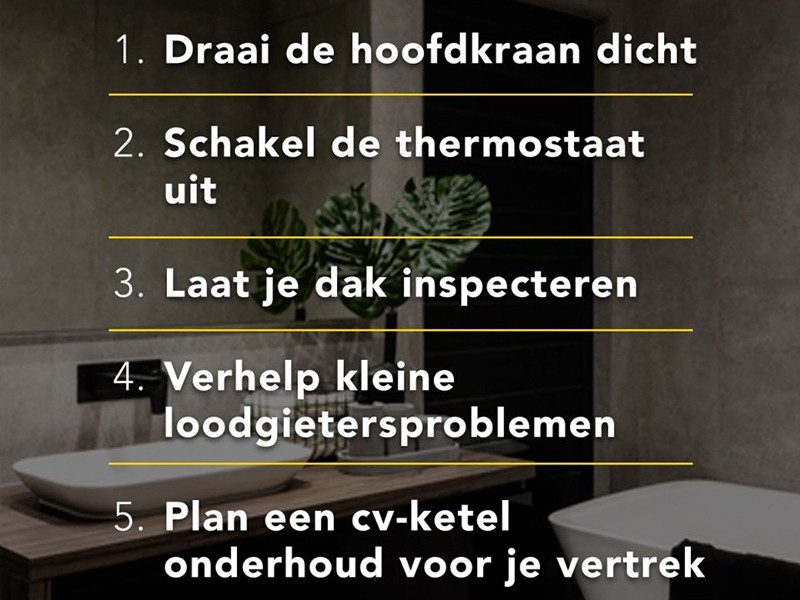 Vertrek je binnenkort op reis?